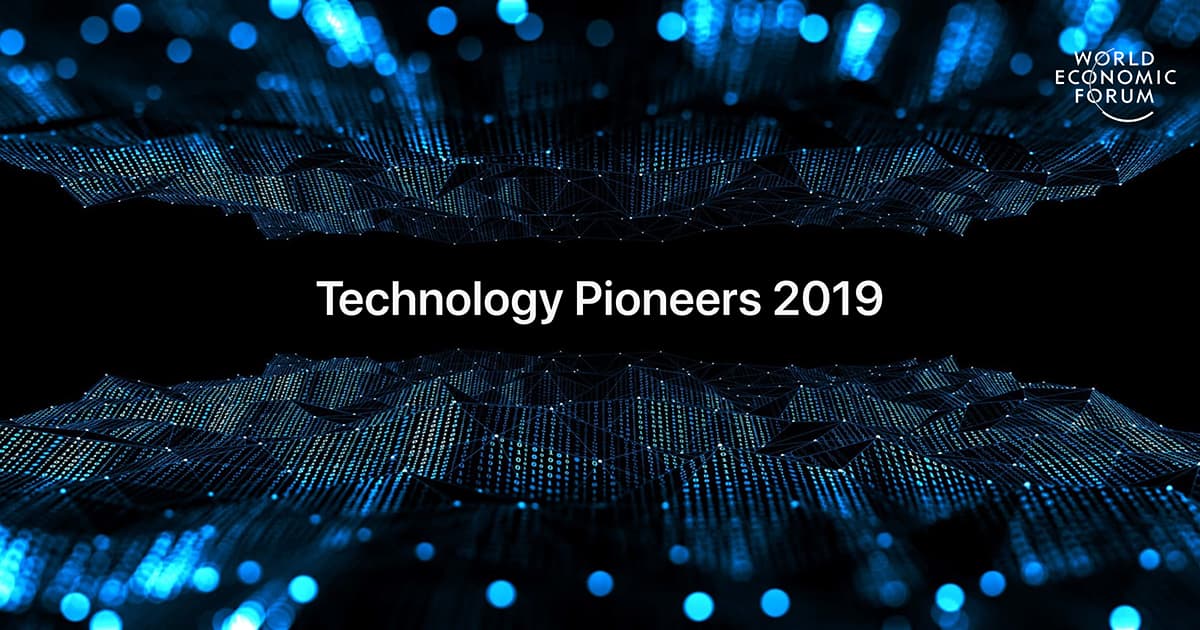 Technology Pioneers 2019